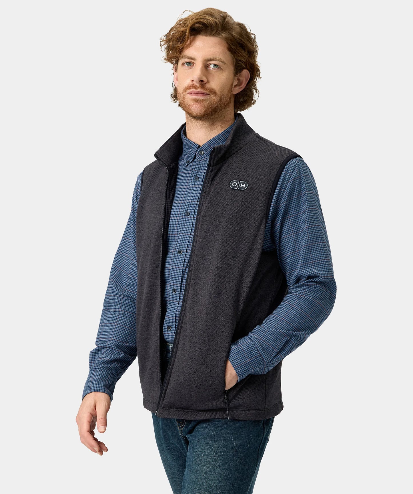 OH-1 Men’s Heated Recycled Fleece Vest